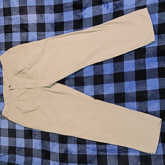 Vintage. 90s. Made in USA. Wrangler Rugged Wear. Carpenter pants. W 35-36 - Picture 14 of 16